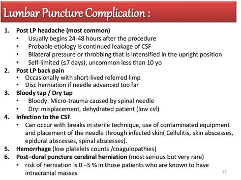 Pediatric Lumbar Puncture