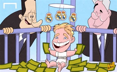 Omar Momani Cartoons Real Madrid Swoop For Odegaard