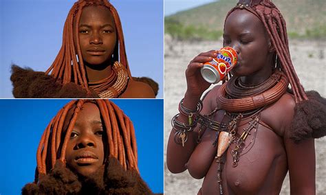 Incredible Photos Reveal The Elaborate Hairdos Of The Himba Tribe Created Using Goat Hair And