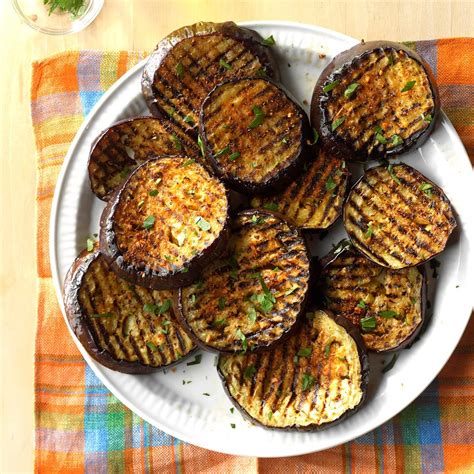 You can make involtini out of vegetables (like this eggplant/aubergine. Spicy Grilled Eggplant Recipe | Taste of Home