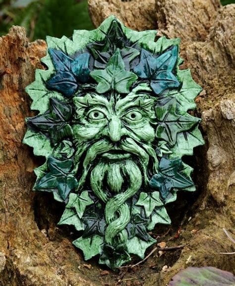 Brecknock Green Man Sculpture Spirit Of The Green Man
