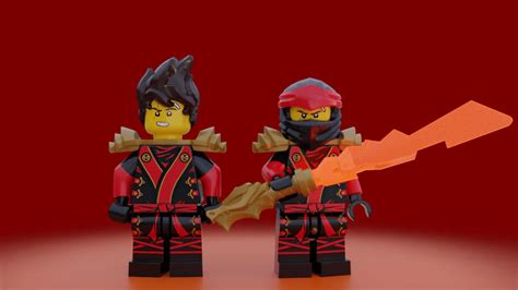 So I Made More Legacy Kimono Suits Including Lloyd That I Made Earlier Made In Mecabricks
