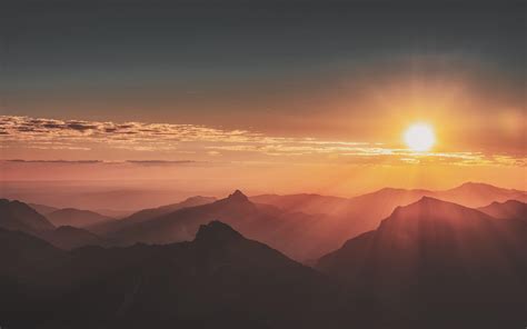 Mountain Sunrise Wallpapers Top Hình Ảnh Đẹp