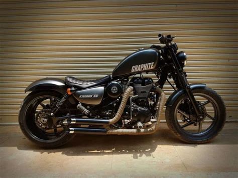 Explore royal enfield motorcycles for sale as well! Royal Enfield Thunderbird 350 Graphite Is As Mean A Custom ...