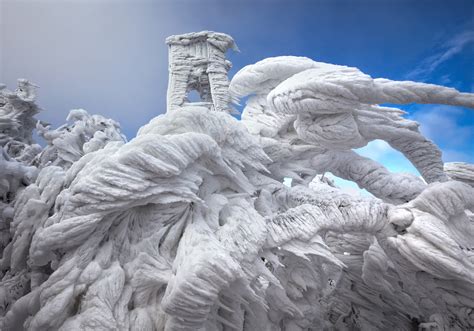 Beautiful Ice Formations Created By Freezing Fog Photos Aol Uk Travel