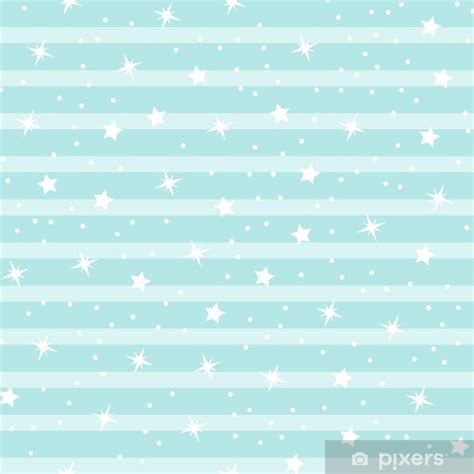 Abstract Seamless Baby Star Pattern For Girls Boys