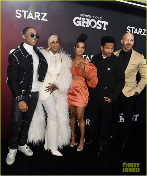 Mary J Blige Michael Rainey Jr And More Hit Up Power Book Ii Ghost