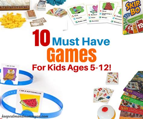 On in under by song. Best Board Games For Kids! - Keep Calm And Mommy On