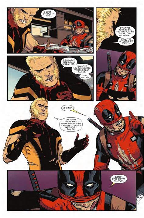 Preview Deadpool 10 All Sabretooth Marvel Marvel