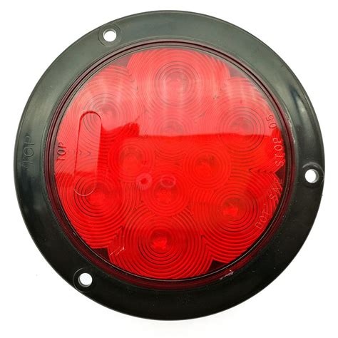 Semi Truck Tail Light 4 Inch Round Led Trailer Tail Lights 10 Diodes