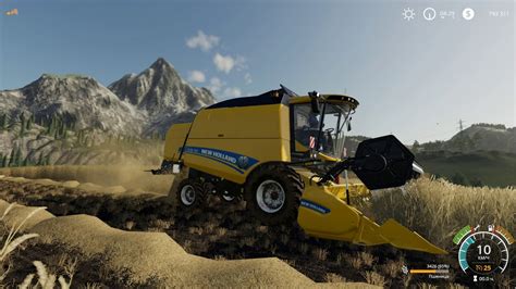 Farming Simulator 2019 Mods New Holland Tc5 Series Youtube