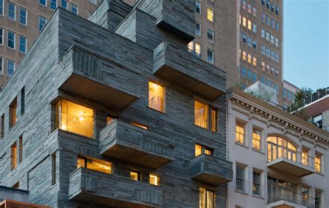 Expressive Stone Façade Luxury Apartments In Manhattan By Ddg