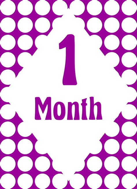 9 Best Images Of Free Printable Baby Monthly Signs Free Printable