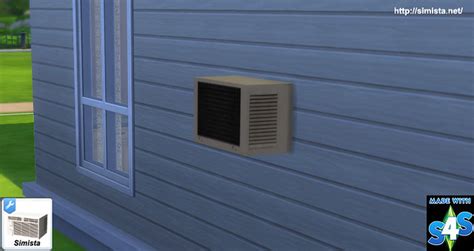 Simista A Little Sims 4 Blog Air Conditioner Deco