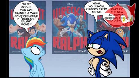 Wreck It Ralph Comic Dub Latino Sonic Y Dash Youtube