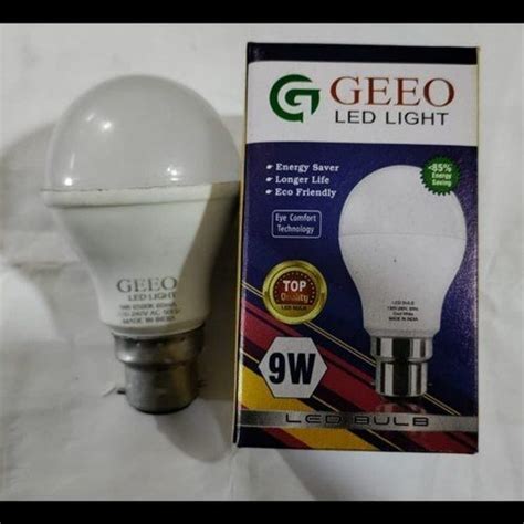 100 Eco Friendly White Energy Efficient Geeo Ceramic 9 Watt Led Bulbs Ip Rating Ip40 At Best