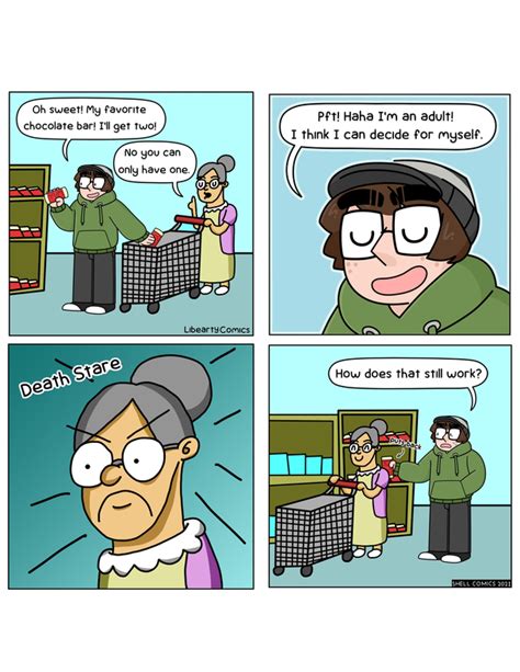 Grandmas Collab With Libearty Comics Meme Guy