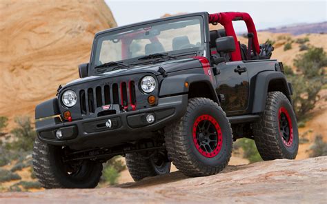 2014 Jeep Wrangler Level Red Concept Wallpapers And Hd Images Car Pixel
