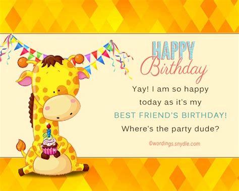 Birthday Wishes For Best Friend Male Wordings And Messages