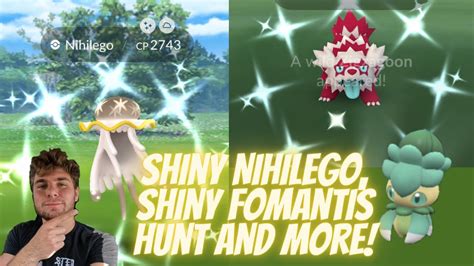Shiny Fomantis Hunt Shiny Nihilego And More In Pokemon Go Solstice