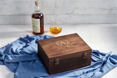 Personalized Wooden T Box Engraved Name Box Wooden Keepsake Box