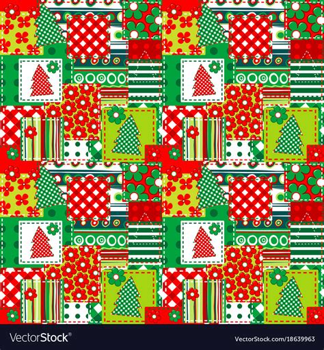 Wrapping Paper For Your Christmas Royalty Free Vector Image