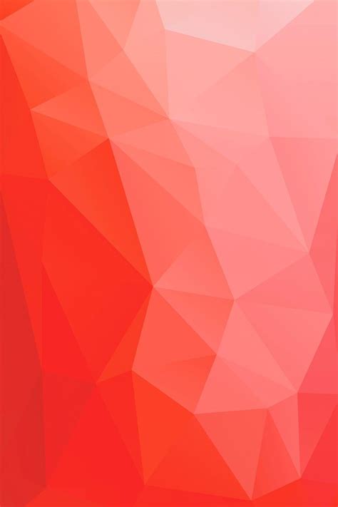 Red Geometric Patterned Background Free Image By