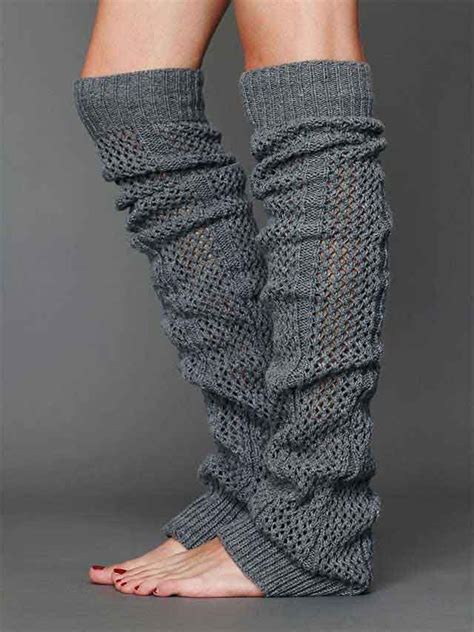 Dml Thigh High Crochet Legwarmer