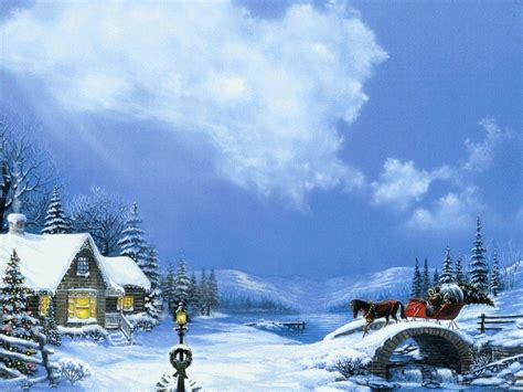 Christmas Country Wallpapers Wallpaper Cave