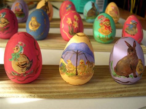 Donnas Art At Mourning Dove Cottage Hand Painted Eggs