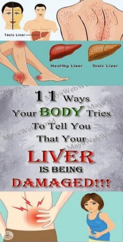 11 Ways Your Tries To Tell You That Your Liver Is Being Damaged