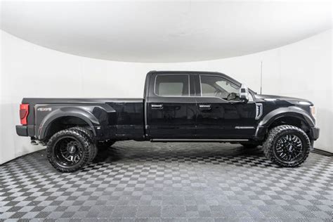 Used Lifted 2022 Ford F 450 Platinum Dually 4x4 Diesel Truck For Sale