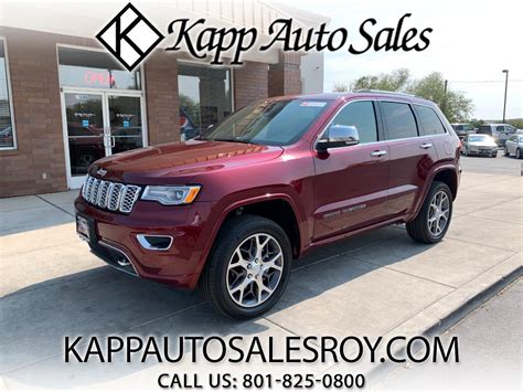 Used 2019 Jeep Grand Cherokee Overland 4x4 For Sale In Roy Ut 84067