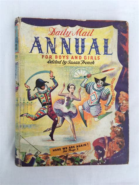 Vintage Annual For Boys And Girls By The Daily Mail Circa Etsy Uk