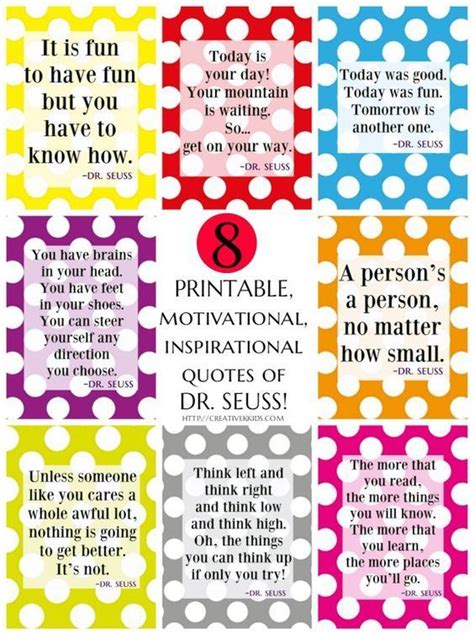 Printable Dr Seuss Quotes Quotesgram Dr Seuss Quote Printable And