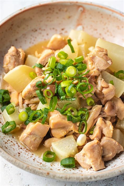 Daikon Radish Recipe With Chicken I Heart Umami