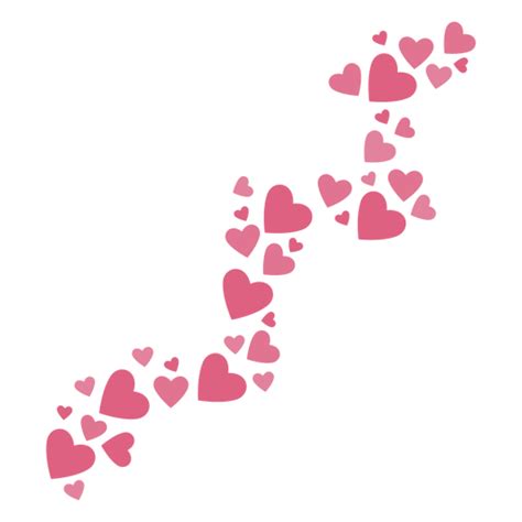 Valentines Trailprint Hearts Ad Valentines Hearts Trailprint