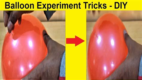 Balloon Experiment Tricks With Pin Diy Howtofunda Youtube