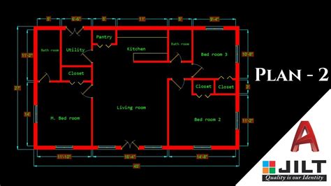 Basic Floor Plan Autocad Floorplansclick