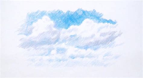 Create the patterns of the water's ripples by drawing elliptical shapes that mimic the movement of the water. Sky Drawing, Pencil, Sketch, Colorful, Realistic Art ...