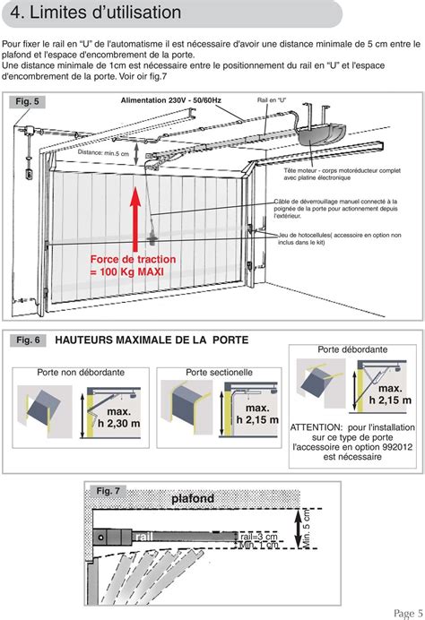 La porte de garage enroulable fonctionne sur le même principe que le volet roulant. Notice porte de garage basculante - La culture de la moto