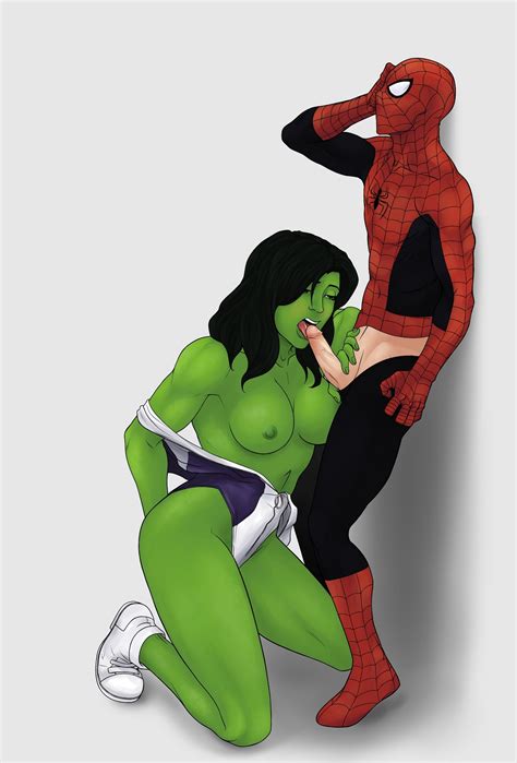 She Hulk Spider Man Pt By Frosty Hentai Foundry