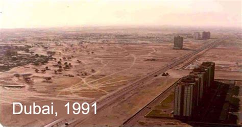 Interesting Evolution Dubai 1991 2016