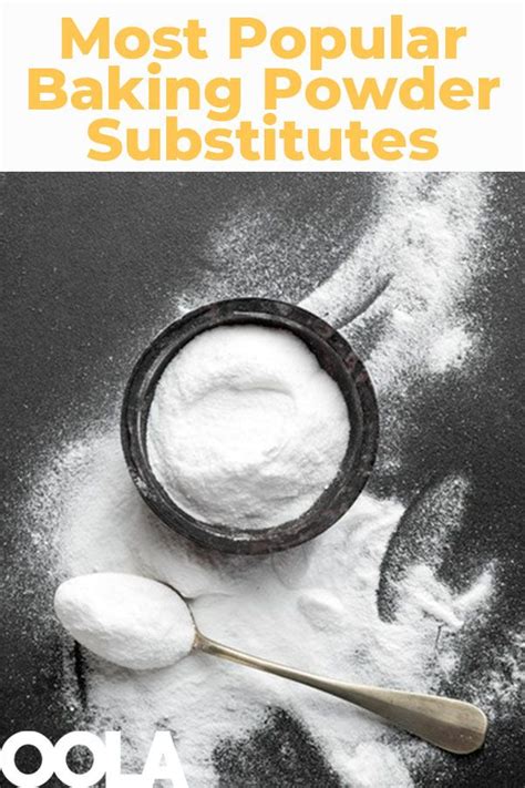 8 Most Popular Baking Powder Substitutes Baking Powder Substitute