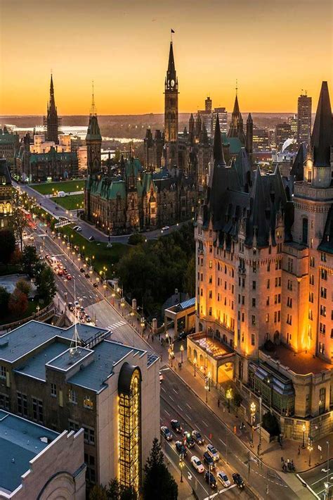 Canadas Capital Is A Compact Clean Cleverly Planned Center Of
