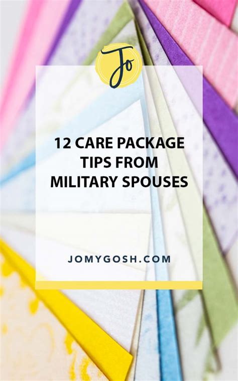 12 Care Package Tips From Military Spouses Jo My Gosh Llc