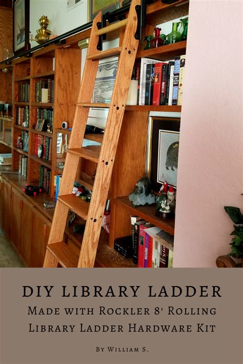 Diy Rolling Ladder Diy Rolling Library Libby Howtos