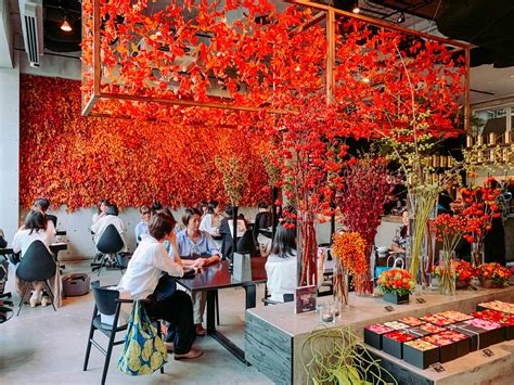 Nomu Flower Café Aoyama — When In Tokyo Tokyos Art Design And