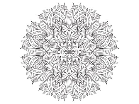 Mandala Hd Coloring Book Free Printable Activities Richwald Club