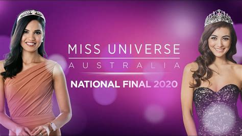 Miss Universe Australia 2020 National Final 2020 Youtube